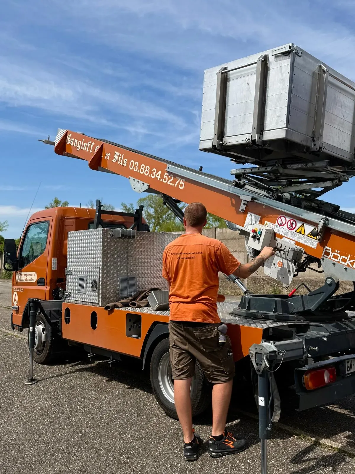 Camion déménagement