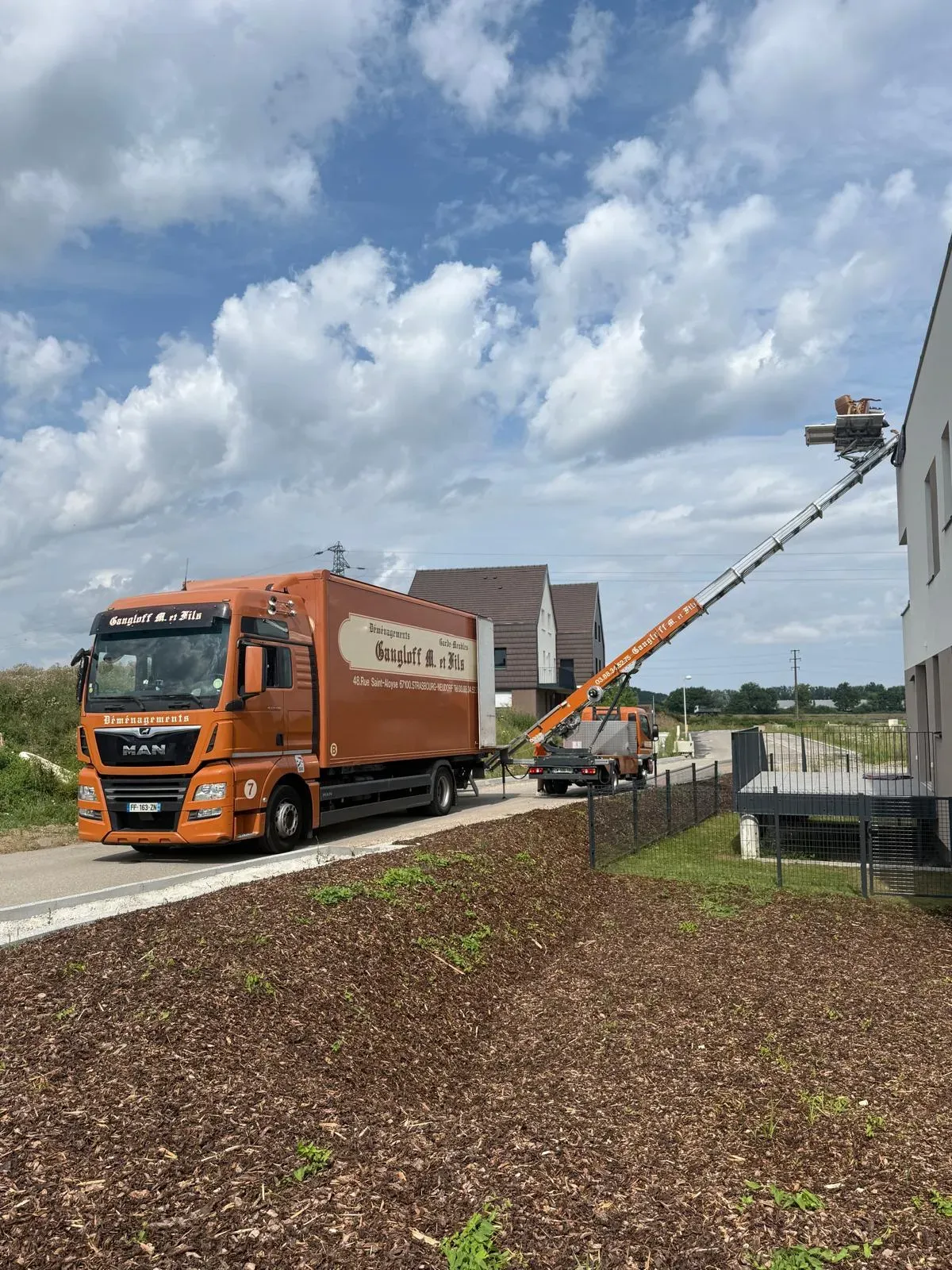 Camion déménagement